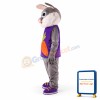 Easter Rabbit Plush Adult Mascot Costume