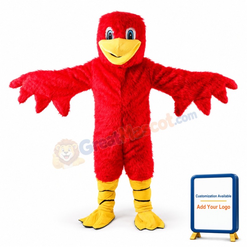 Red Duck Mascot Costume (Thermolite)