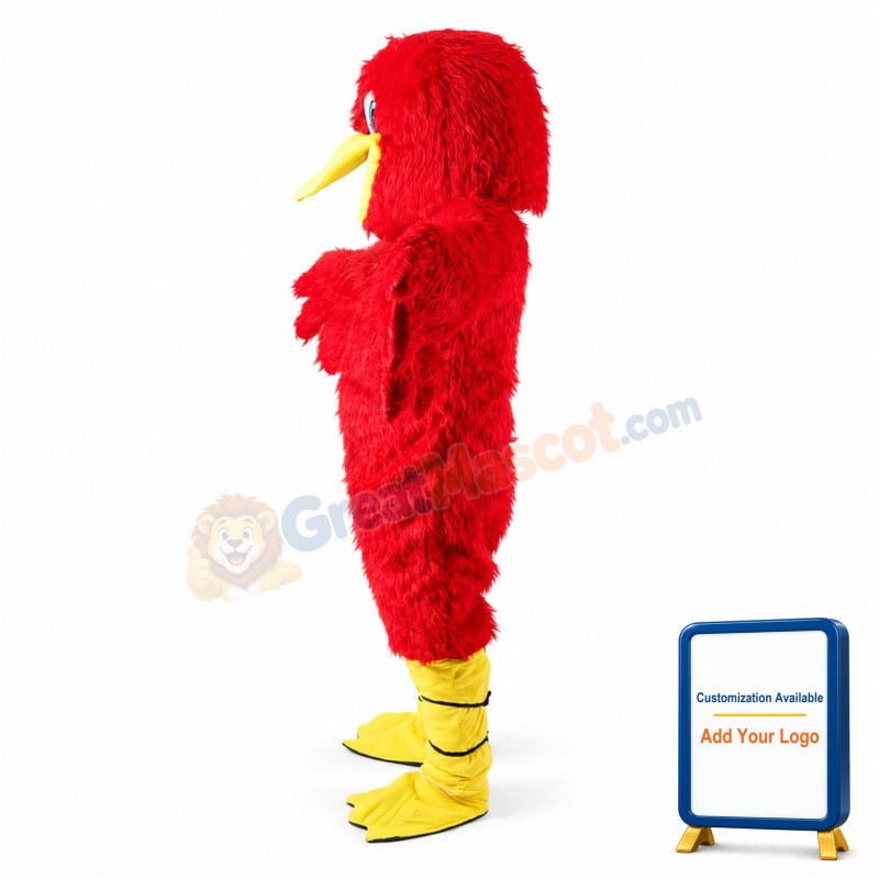Red Duck Mascot Costume (Thermolite)