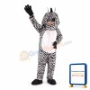 Cute Zebra Mascot Costume