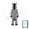 Cute Zebra Mascot Costume