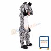 Cute Zebra Mascot Costume