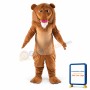 Cute Wally Lion Mascot Costume