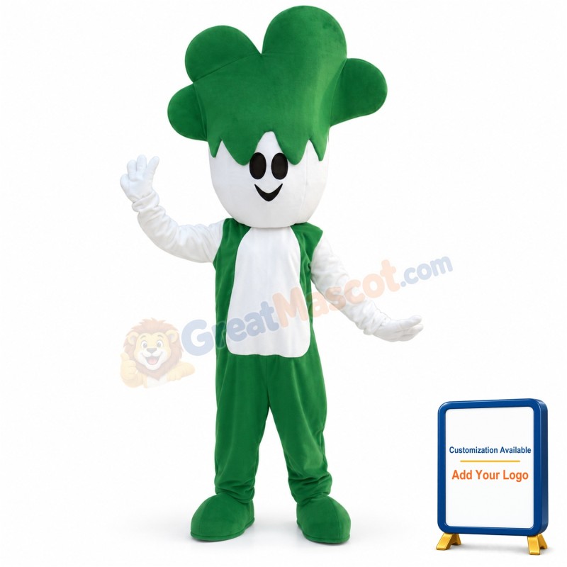 Cabbage Cartoon Mascot Costume