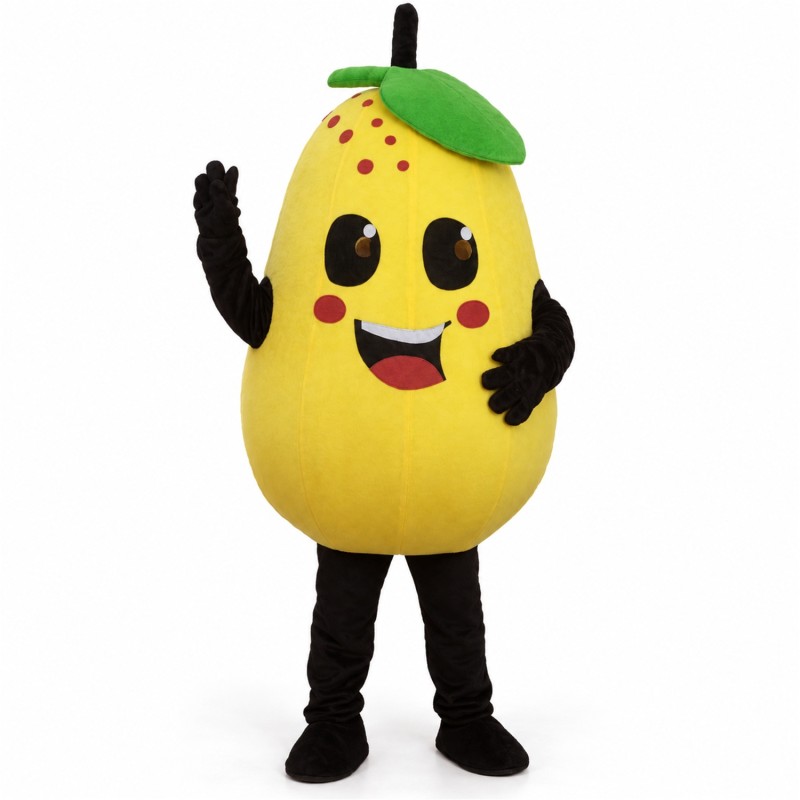 Pear Mascot Costume Fruits Vegetables Costume