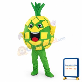 Pineapple Mascot Costume Fruits Vegetables Costume