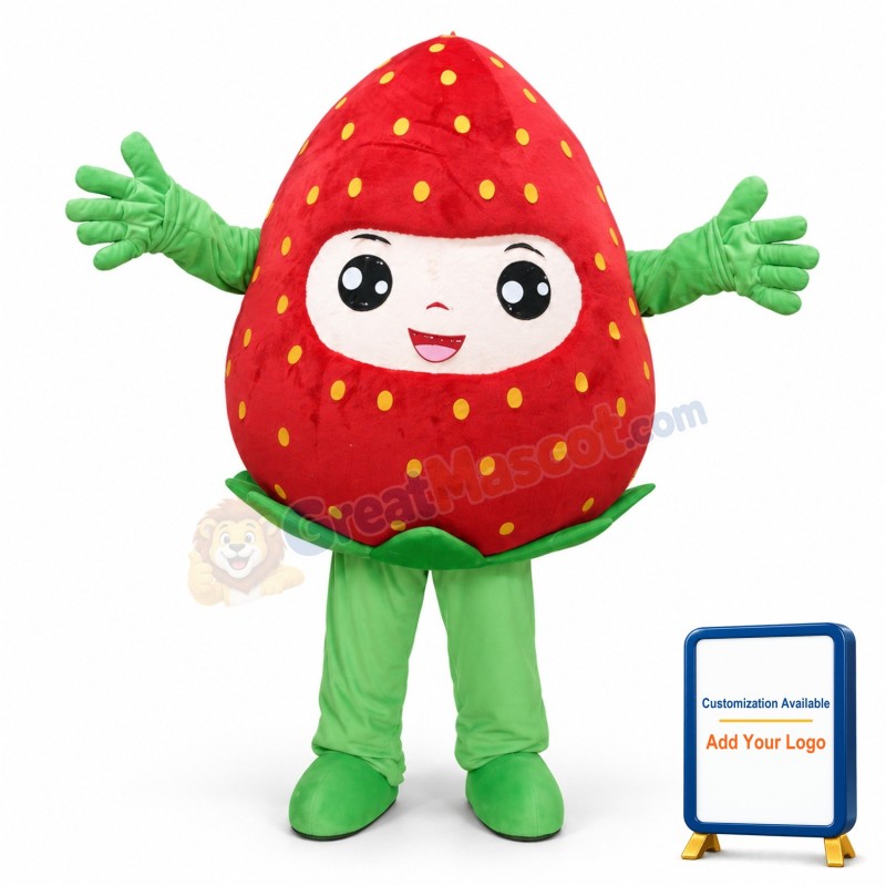 Strawberry Mascot Costume