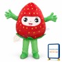 Strawberry Mascot Costume