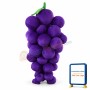 Grape Mascot Costume