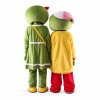 Frog Plush Adult Mascot Costume