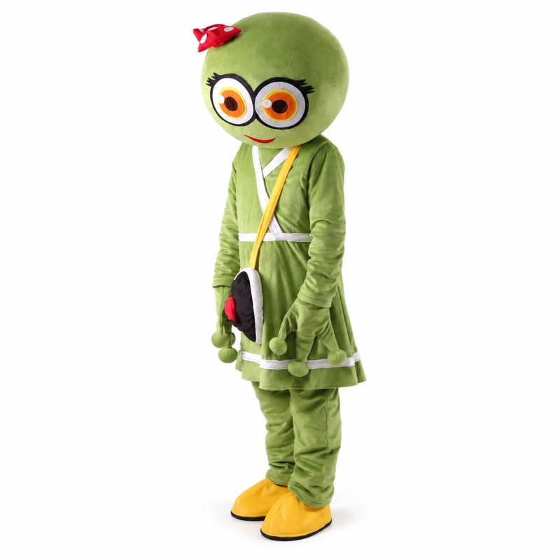 Frog Plush Adult Mascot Costume