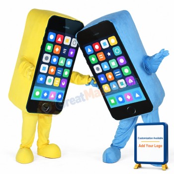 Iphone Mascot Costume Mobile Phone Mascot Costume