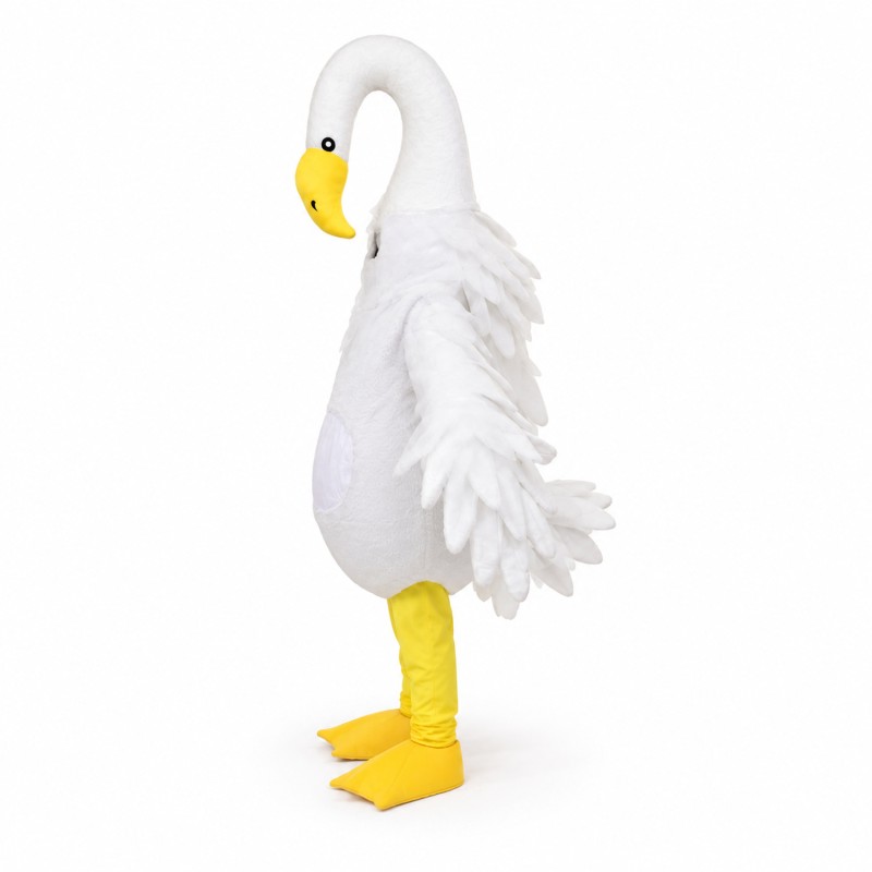 Long Necked Swan Mascot Costumes