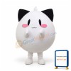 White Ball Mascot Costumes Free Shipping