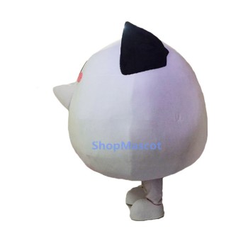White Ball Mascot Costumes Free Shipping