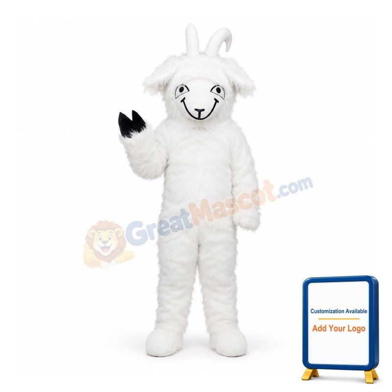 Goat Sheep Long Hair Mascot Costumes