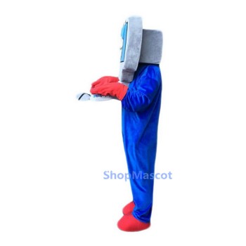 Blue Computer Mascot Costumes