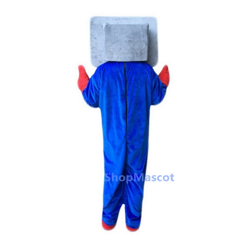 Blue Computer Mascot Costumes