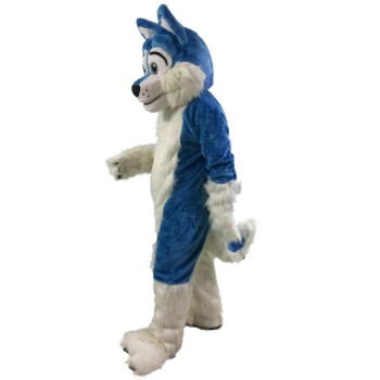 Blue Wolf Mascot Costumes