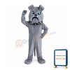 Grey Bulldog Mascot Costumes