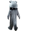 Grey Bulldog Mascot Costumes