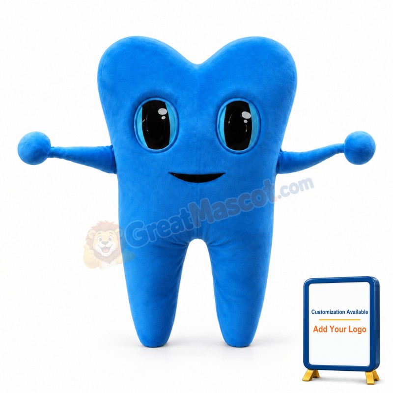Blue Tooth Mascot Costumes