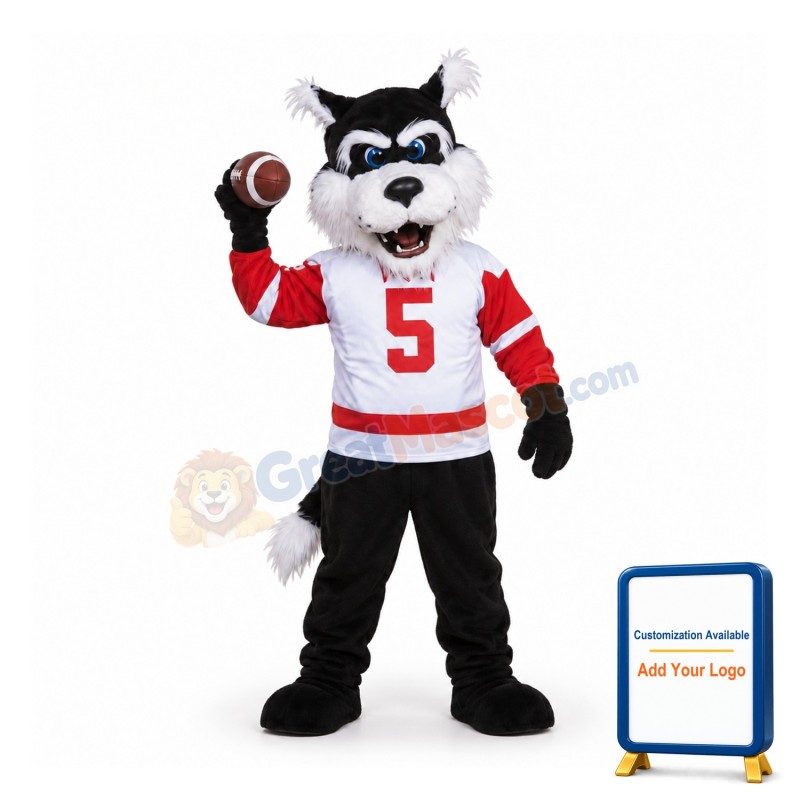 Cute Bearcat Mascot Costume