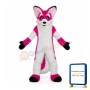 Pink Fox Mascot Costumes
