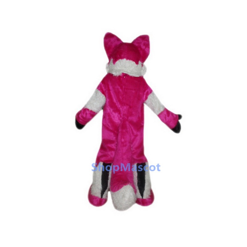 Pink Fox Mascot Costumes
