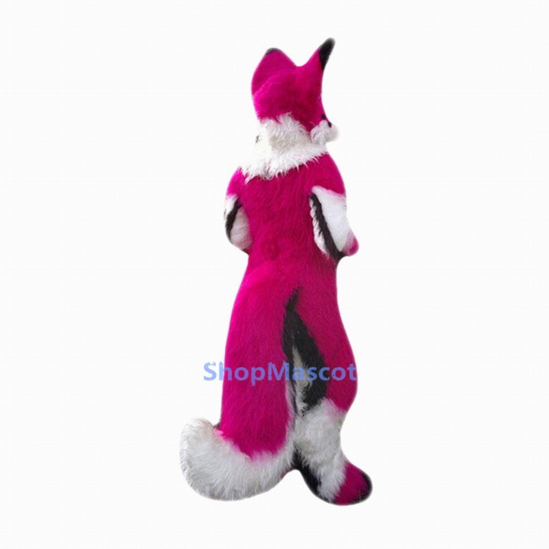 Pink Fox Mascot Costumes