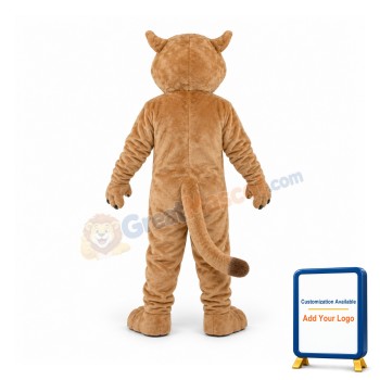 Big Cat Cougar Mascot Costume