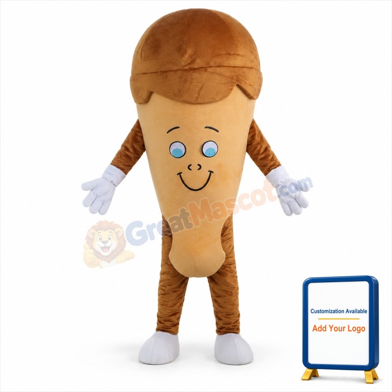 Coffee Ice Cream Mascot Costumes