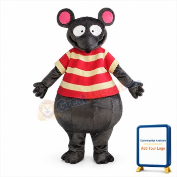 Cartoon Mouse Big Ears Mascot Costumes