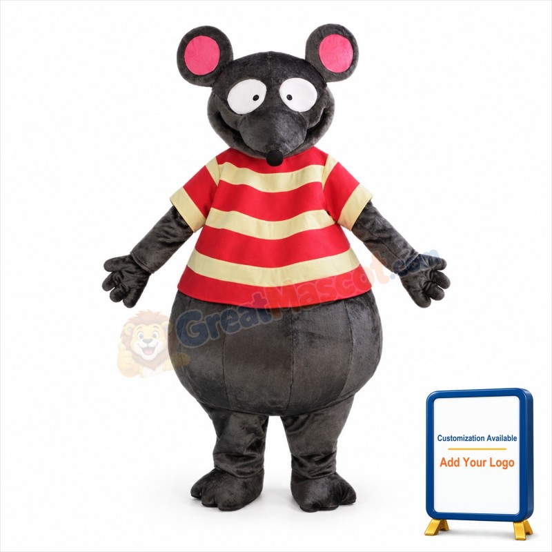 Cartoon Mouse Big Ears Mascot Costumes