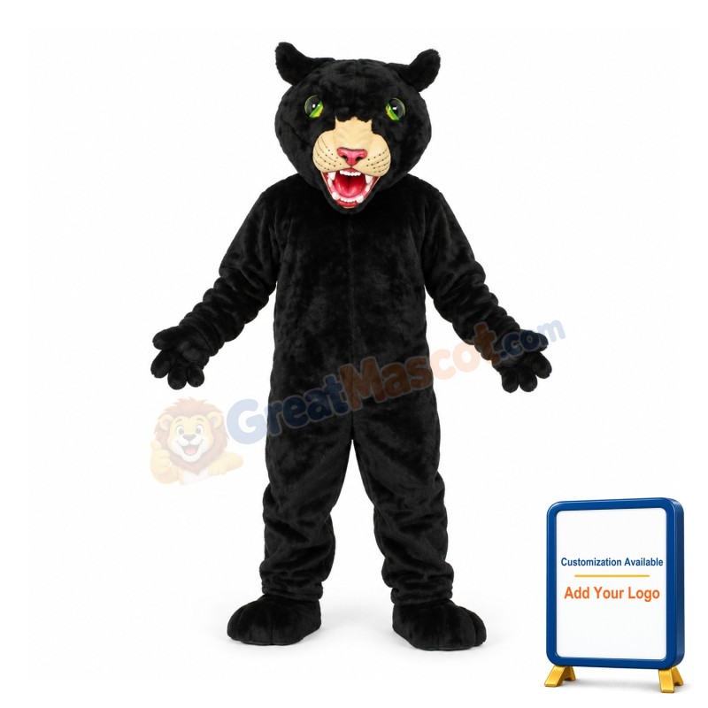 Big Cat Panther Mascot Costume