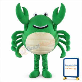 Green Crab Mascot Costumes