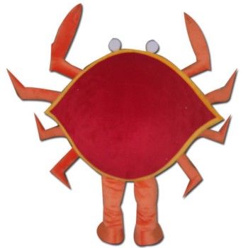Sales Character Red Crab Mascot Costume
