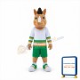 Cartoon Brwon Unicorn Mascot Costume