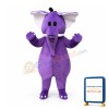 Purple Elephant Mascot Costume For Adults Christmas Halloween