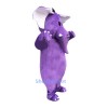 Purple Elephant Mascot Costume For Adults Christmas Halloween