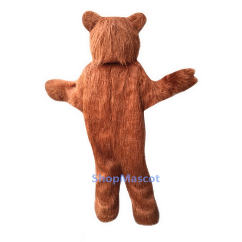 Brwon Wolverine Mascot Costume