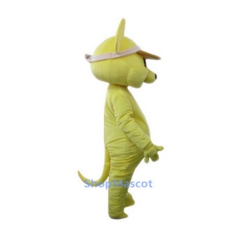 Yellow Mouse Mascot Costume Free Shipping