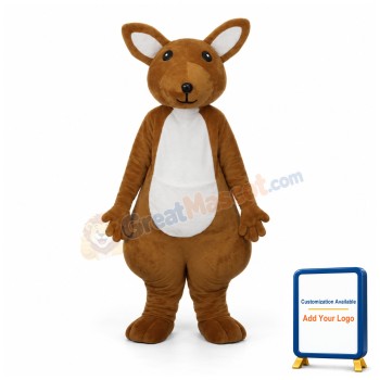 Cute Adult Kangaroo Mascot Costume