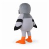 Cartoon Grey Pigeon Mascot Costume