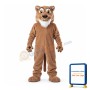 Corby Cougar Mascot Costume