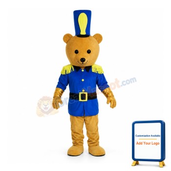 Bear Police Mascot Costume