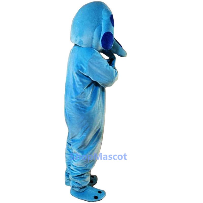 Sky Blue Dog Mascot Costume