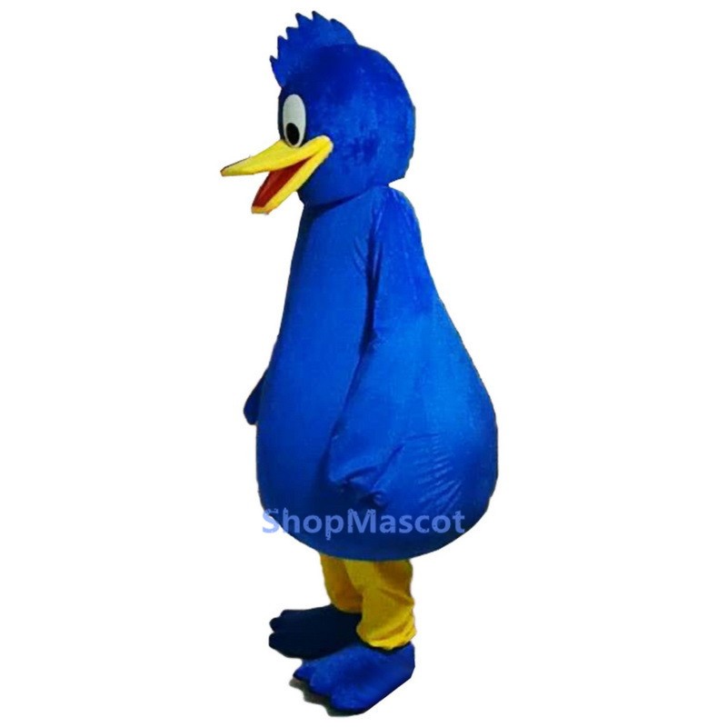 Blue Duck Mascot Costume