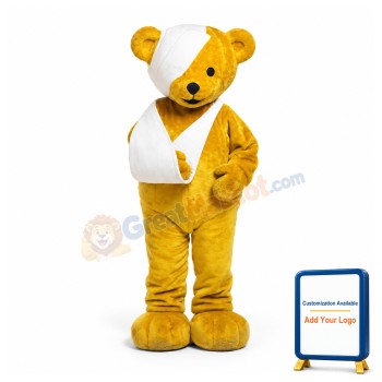 Theo Bear Mascot Costume
