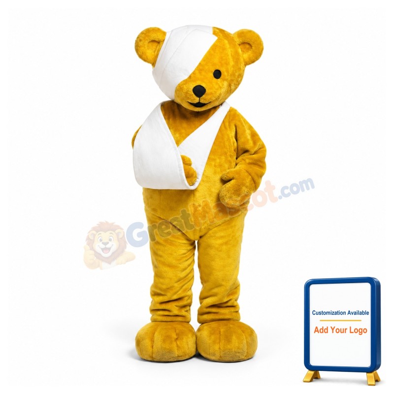 Theo Bear Mascot Costume